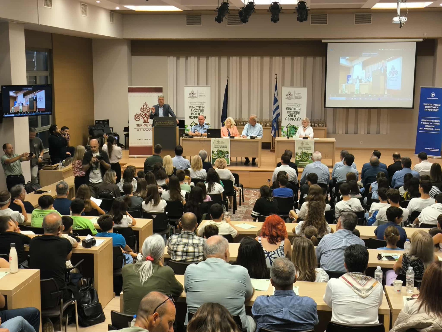 Προτεραιότητα στις ασφαλείς μετακινήσεις δίνει η Περιφέρεια Αν. Μακεδονίας – Θράκης