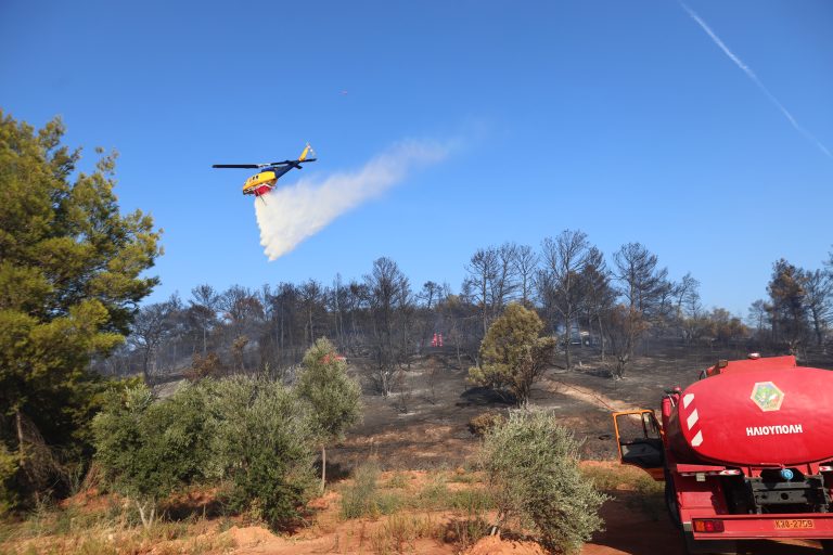 Φωτιά τώρα στη Λάρισα: Καίει χαμηλή βλάστηση στο Πολυδάμειο – Σήμανε 112 για προληπτικούς λόγους