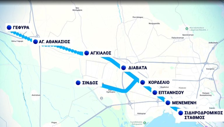 Στις… ράγες ο προαστιακός σιδηρόδρομος στη δυτική Θεσσαλονίκη