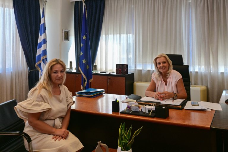 Στην Αποκεντρωμένη Διοίκηση Θεσσαλίας η πρόεδρος του ΤΕΕ Μαγνησίας