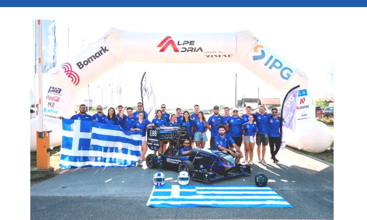Σάρωσε η Democritus Racing Team: Πρώτη θέση στον διαγωνισμό “Formula IHU” με το ηλεκτρικό μονοθέσιο “Ελπίδα”