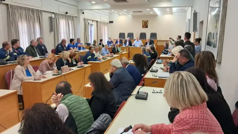 Συνεδρίαση του Περιφερειακού Συντονιστικού Οργάνου Πολιτικής Προστασίας για τον χειμερινό σχεδιασμό
