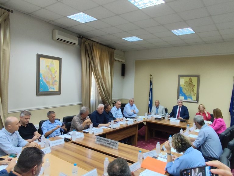 Σύσκεψη για την τάφρο Λαψίστας: Σχέδιο δράσης σε τρεις άξονες