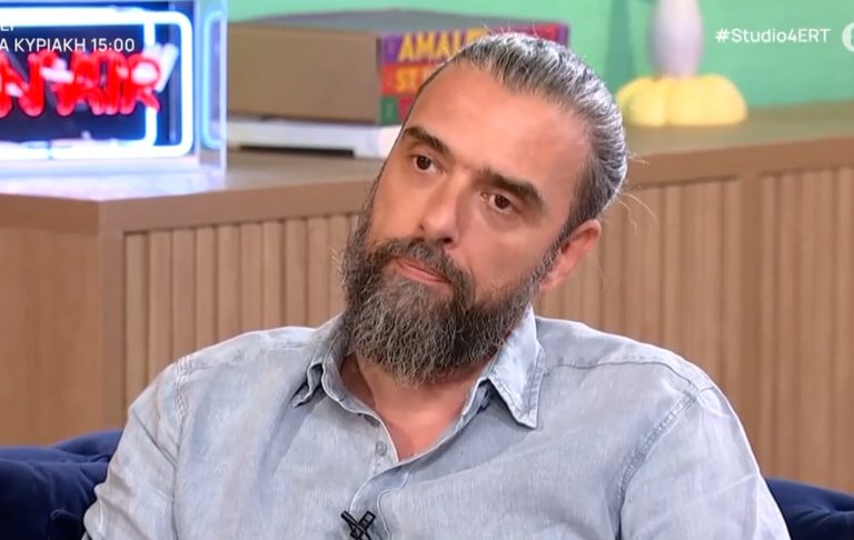 Σωτήρης Τσαφούλιας στο «Στούντιο 4»: Με στενοχωρεί το ενδεχόμενο ο κόσμος να γίνει καλύτερος μέσω της βίας