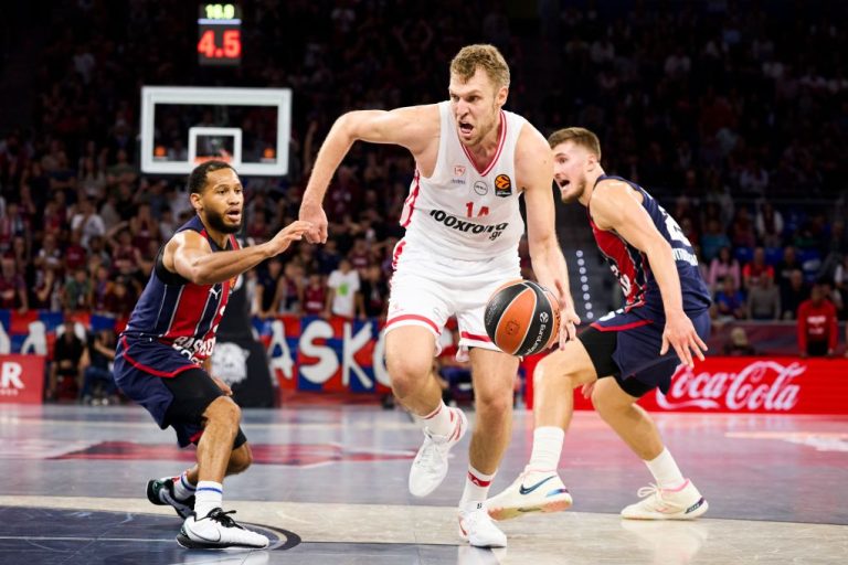 Euroleague: Ιδανικό ξεκίνημα για τον Ολυμπιακό που πέρασε με 102-96 από τη Βιτόρια επί της Μπασκόνια