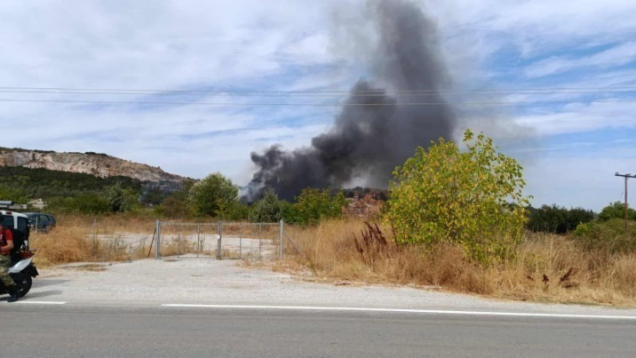 Θεσσαλονίκη: Οριοθετημένη η φωτιά στον Χορτιάτη