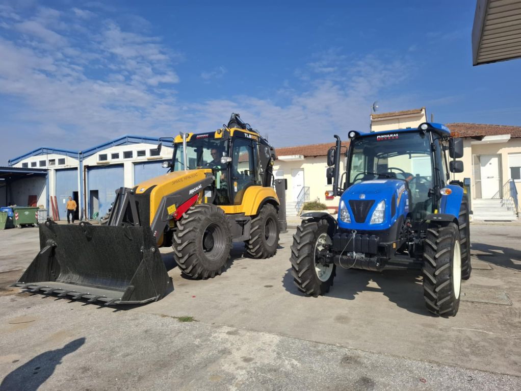 Δήμος Ηράκλειας: Δύο νέα μηχανήματα για την ενίσχυση της Πολιτικής  Προστασίας - ertnews.gr