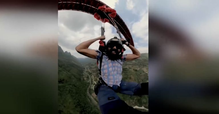 Ο Έλληνας που τόλμησε να πηδήξει από την υψηλότερη γέφυρα του κόσμου στην Κίνα