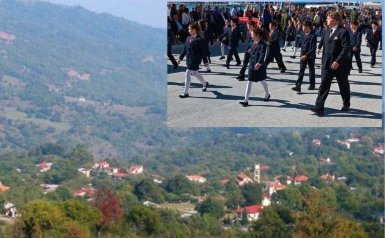 Βόλος: Μαθητές του “Αγίου Ιωσήφ” αναβιώνουν την παρέλαση στην Καστανιά Καλαμπάκας