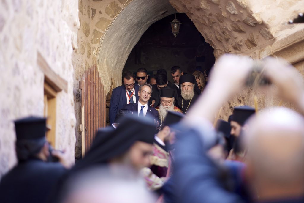 Κ. Μητσοτάκης: Η Ελλάδα θα συνεχίσει να είναι αρωγός της Μονής Σινά