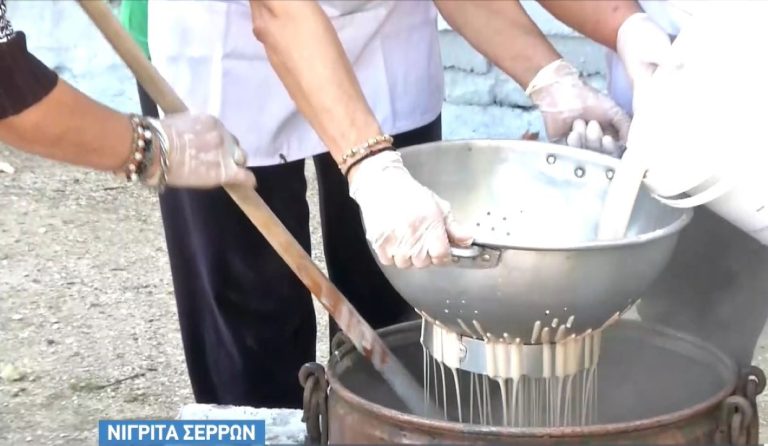Νιγρίτα Σερρών: Γιορτή μουσταλευριάς για περισσότερα από 20 χρόνια