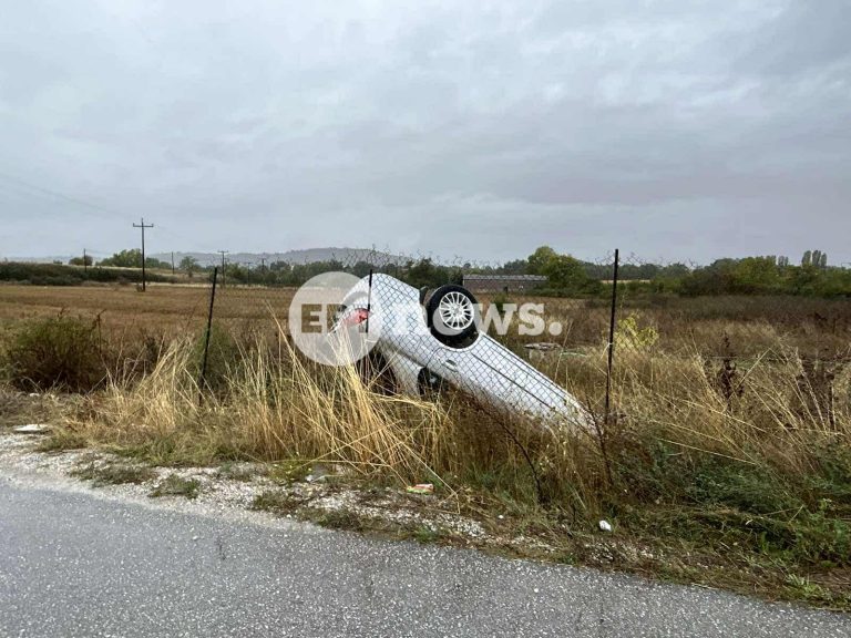 Τροχαίο ατύχημα με ανατροπή ΙΧ στο Άργος Ορεστικό