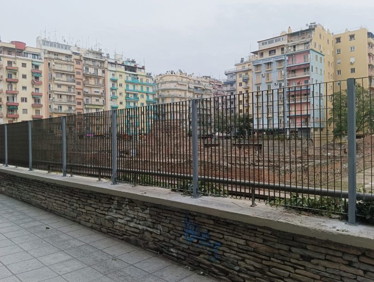Θεσσαλονίκη: Παρέμβαση του δημάρχου Στ. Αγγελούδη για το ζήτημα του μεταλλικού φράχτη στο Ανακτορικό Συγκρότημα του Γαλέριου