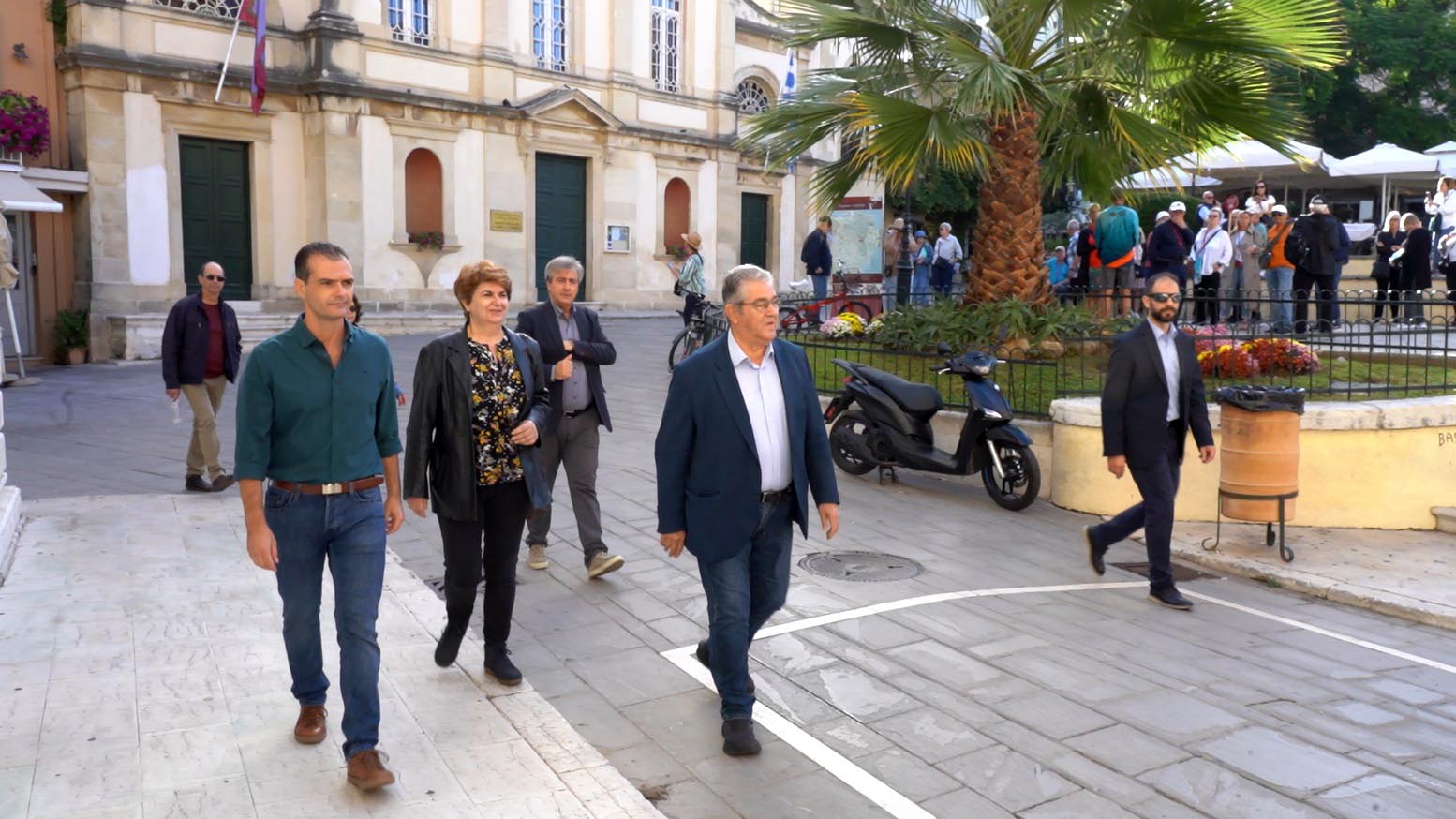 Υπερτουρισμός και χρηματοδότηση Αυτοδιοίκησης στην ατζέντα Δ. Κουτσούμπα – Στ. Πουλημένου