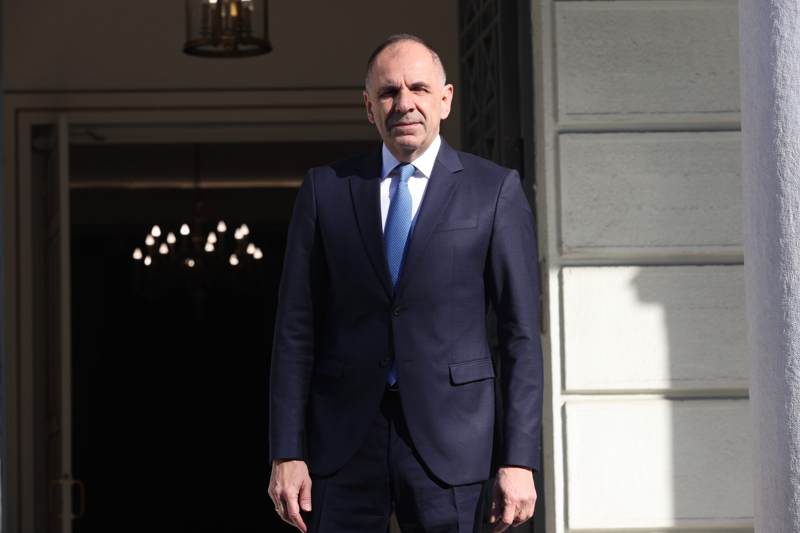 [373251] ΣΥΝΑΝΤΗΣΗ ΤΟΥ ΥΠΟΥΡΓΟΥ ΕΞΩΤΕΡΙΚΩΝ ΓΙΩΡΓΟΥ ΓΕΡΑΠΕΤΡΙΤΗ ΜΕ ΤΟΝ ΥΠΟΥΡΓΟ ΕΞΩΤΕΡΙΚΩΝ ΤΗΣ ΤΟΥΡΚΙΑΣ HAKAN FIDAN  (ΓΙΑΝΝΗΣ ΠΑΝΑΓΟΠΟΥΛΟΣ/EUROKINISSI)