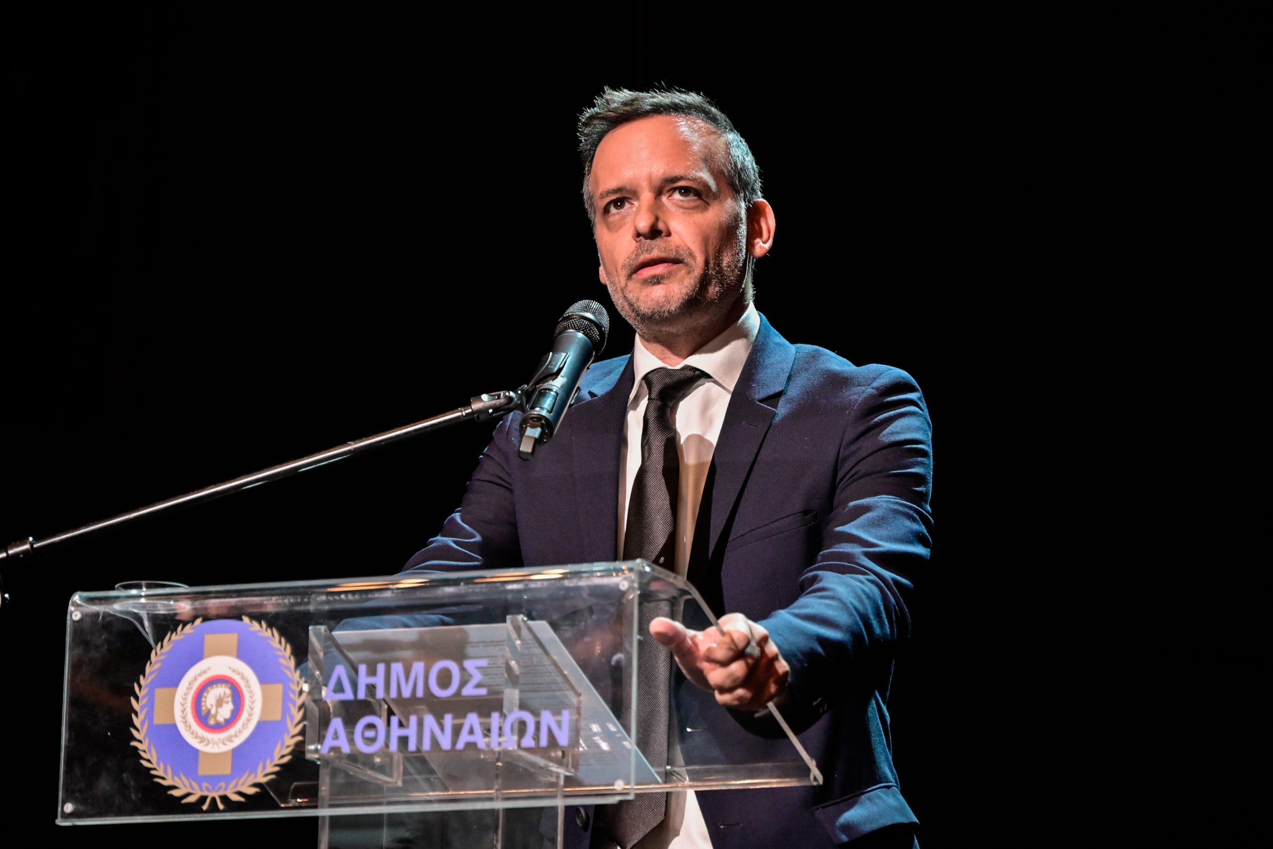 [381098] ΣΥΝΑΥΛΙΑ ΤΟΥ ΧΡΗΣΤΟΥ ΛΕΟΝΤΗ ΓΙΑ ΤΗΝ 81η ΕΠΕΤΕΙΟ ΤΗΣ ΑΠΕΛΕΥΘΕΡΩΣΗΣ ΤΗΣ ΑΘΗΝΑΣ (ΜΙΧΑΛΗΣ ΠΑΠΑΝΙΚΟΛΑΟΥ/EUROKINISSI)