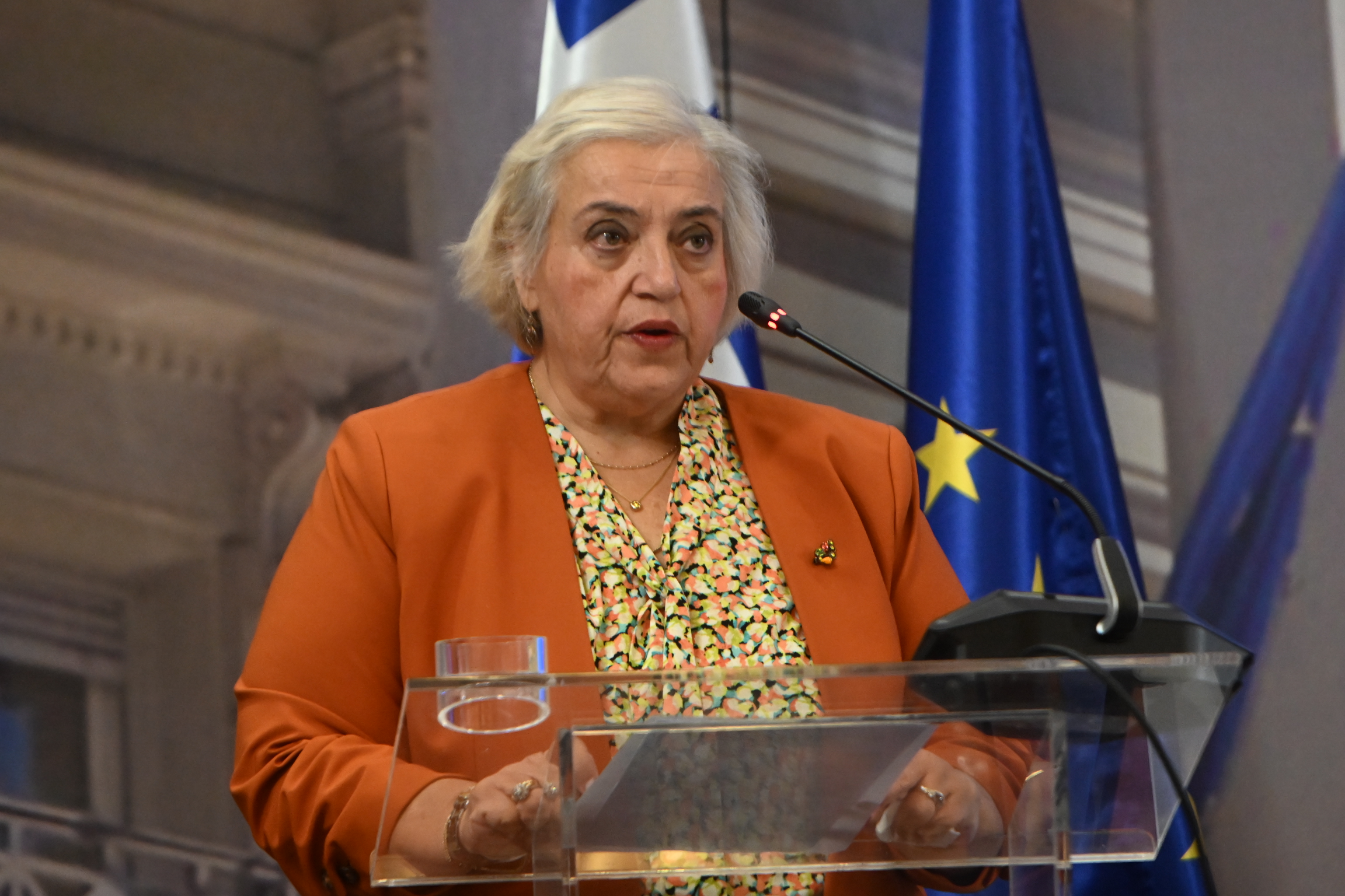 [381101] ΕΚΔΗΛΩΣΗ ΥΠΕΞ ΚΑΙ ΕΘΝΙΚΗΣ ΑΡΧΗΣ ΔΙΑΦΑΝΕΙΑΣ "ΑΣΦΑΛΕΣ ΚΑΙ ΔΗΜΙΟΥΡΓΙΚΟ ΕΡΓΑΣΙΑΚΟ ΠΕΡΙΒΑΛΛΟΝ ΣΤΟΝ ΔΗΜΟΣΙΟ ΤΟΜΕΑ. ΚΑΛΕΣ ΠΡΑΚΤΙΚΕΣ ΕΠΙΛΥΣΗΣ ΣΥΓΚΡΟΥΣΕΩΝ ΣΕ ΕΛΛΑΔΑ ΚΑΙ ΕΥΡΩΠΗ"  (ΚΩΣΤΑΣ ΤΖΟΥΜΑΣ/EUROKINISSI)
