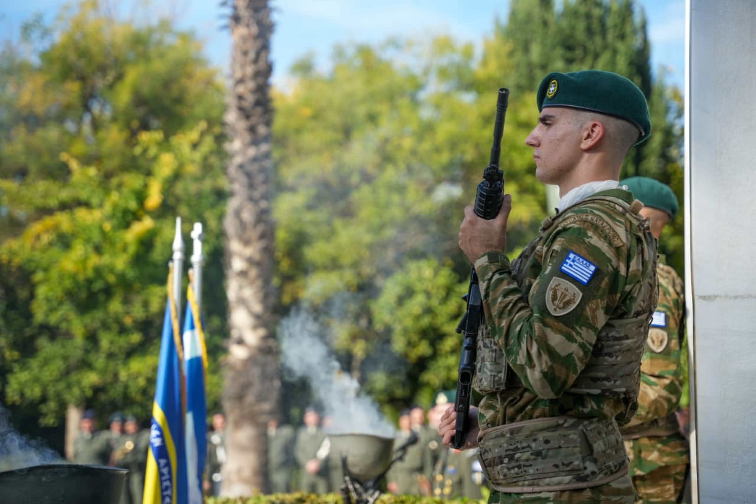 ΕΤΗΣΙΟ ΜΝΗΜΟΣΥΝΟ ΠΕΣΟΝΤΩΝ ΙΕΡΟΛΟΧΙΤΩΝ  (ΓΡ. ΤΥΠΟΥ ΓΕΕΘΑ/EUROKINISSI)