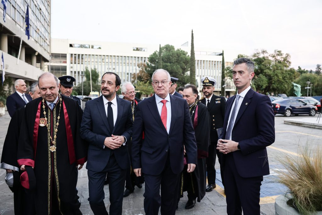 Εορτασμός της 26ης Οκτωβρίου στο Αριστοτέλειο Πανεπιστήμιο παρουσία του ΠτΔ- Ο πανηγυρικός της ημέρας από τον Πρόεδρο της Κυπριακής Δημοκρατίας