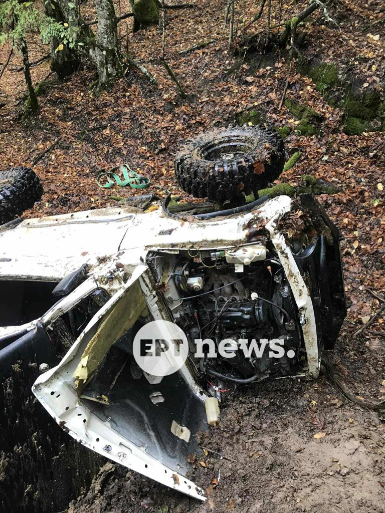 Καστοριά: Τζιπ έπεσε σε γκρεμό 130 μέτρων – Σώοι οι δύο νεαροί επιβαίνοντες