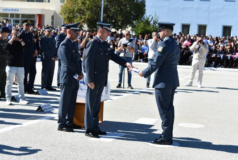 Κομοτηνή: Παρέλαβαν τα πτυχία τους 484 νέοι Αστυφύλακες