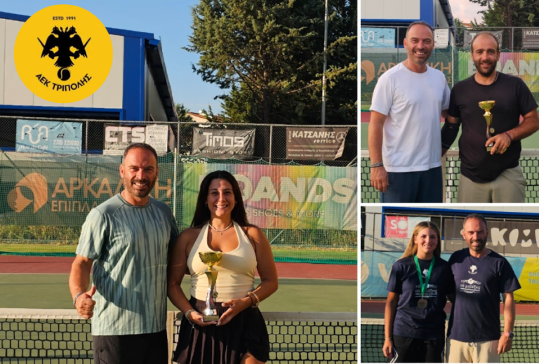 4X4 για τον όμιλό τένις της ΑΕΚ Τρίπολης στο Athlisis Tennis Club