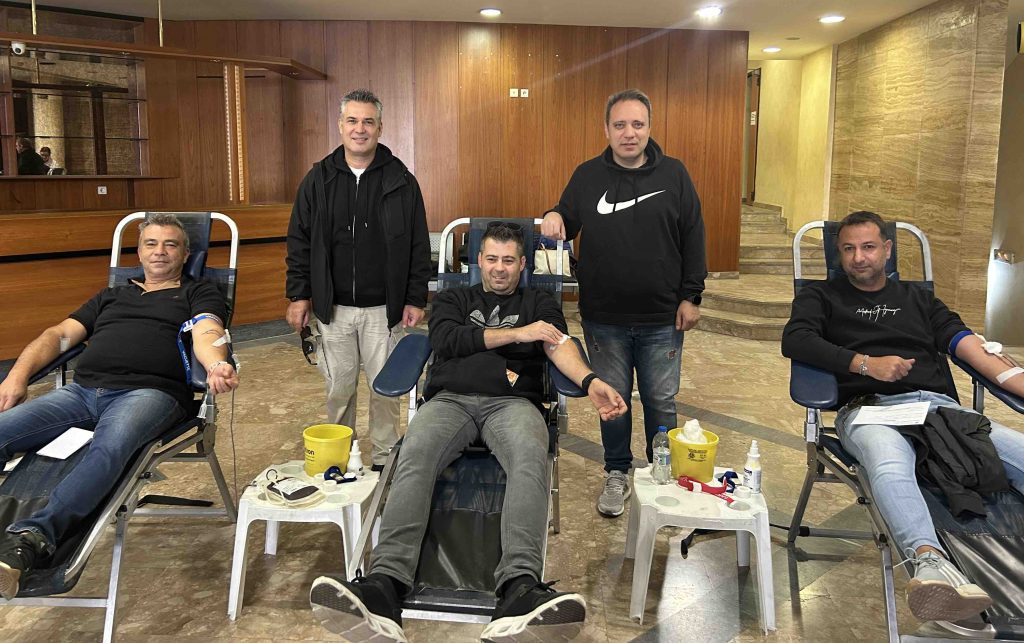 Σέρρες: Με μεγάλη επιτυχία η εθελοντική αιμοδοσία της Ένωσης Αστυνομικών