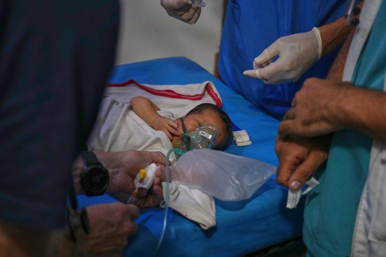 UNICEF: Τα νεογέννητα της Γάζας είναι παγιδευμένα ανάμεσα στην ασφυξία και την αναμονή….