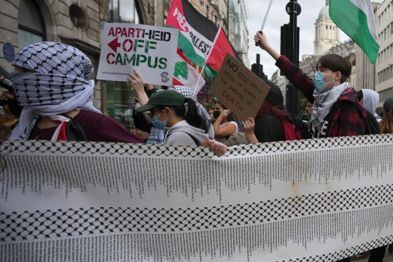Βρετανία: Φιλοπαλαιστινιακές διαδηλώσεις σε πολλές πόλεις, ανήμερα της επετείου της επίθεσης της Χαμάς