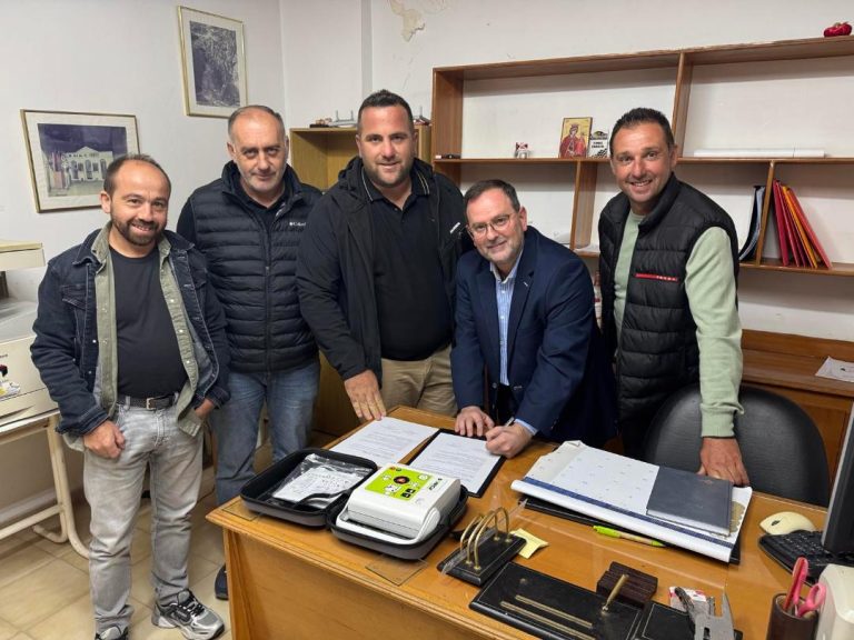 Απινιδωτές σε Κοινότητες και στον Κόροιβο Αμαλιάδας