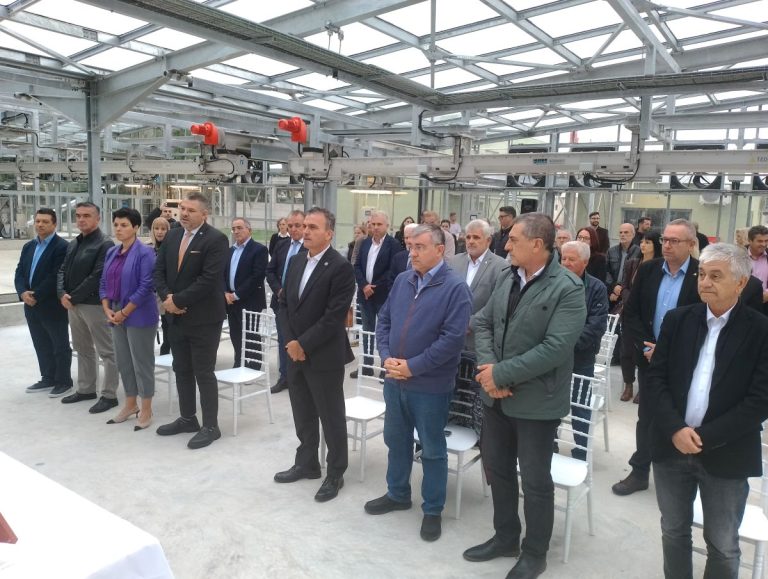 Εγκαινιάστηκε η Μονάδα Ηλιακής Ξήρανσης Ιλύος τη ΔΕΥΑ Λάρισας