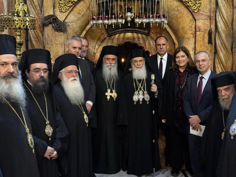 Επίσκεψη του Μητροπολίτη Δημητριάδος Ιγνατίου στο Πατριαρχείο Ιεροσολύμων