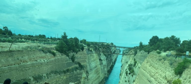 Κλειστή από τις 15/10 η διώρυγα της Κορίνθου λόγω εργασιών αποκατάστασης των πρανών