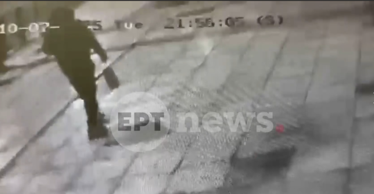 Βίντεο ντοκουμέντο του ΕΡΤnews: Η στιγμή που ο δράστης αφήνει στην ντισκοτέκ στα Ιλίσια τον εκρηκτικό μηχανισμό