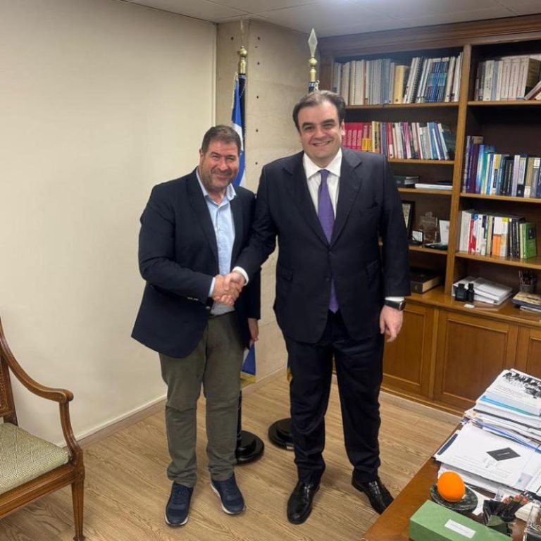 Τις αναπτυξιακές προοπτικές της Δ. Μακεδονίας, συζήτησαν Θ. Σταυρόπουλος και Κ. Πιερρακάκης