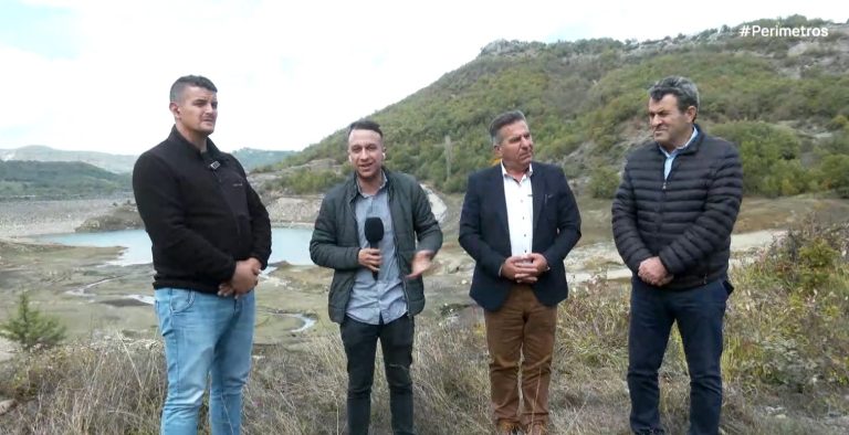 Καστοριά: Σε οριακή κατάσταση το φράγμα του Βράχου – Υποχωρεί συνεχώς η στάθμη του νερού