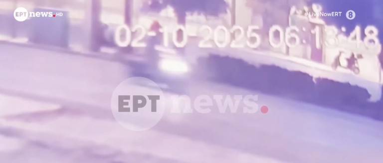 Βίντεο από τη στιγμή που ο οδηγός μοτοσικλέτας παρασύρει τον 44χρονο με το πατίνι στην Πέτρου Ράλλη