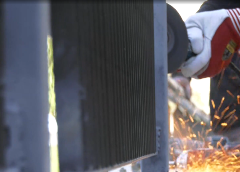 Θεσσαλονίκη: Αφαιρέθηκαν για να επανατοποθετηθούν τα κιγκλιδώματα στο Γαλεριανό Συγκρότημα