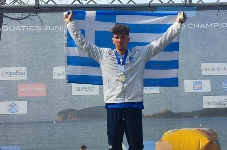 Πρωταθλητής Ελλάδος ο Βασίλης Κακουλάκης στα 5 χλμ. ανοιχτής θαλάσσης