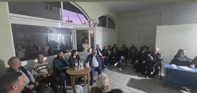 Συγκέντρωση κατοίκων για σοβαρό πρόβλημα ρύπανσης στον Καρδαμά του Δήμου Ήλιδας