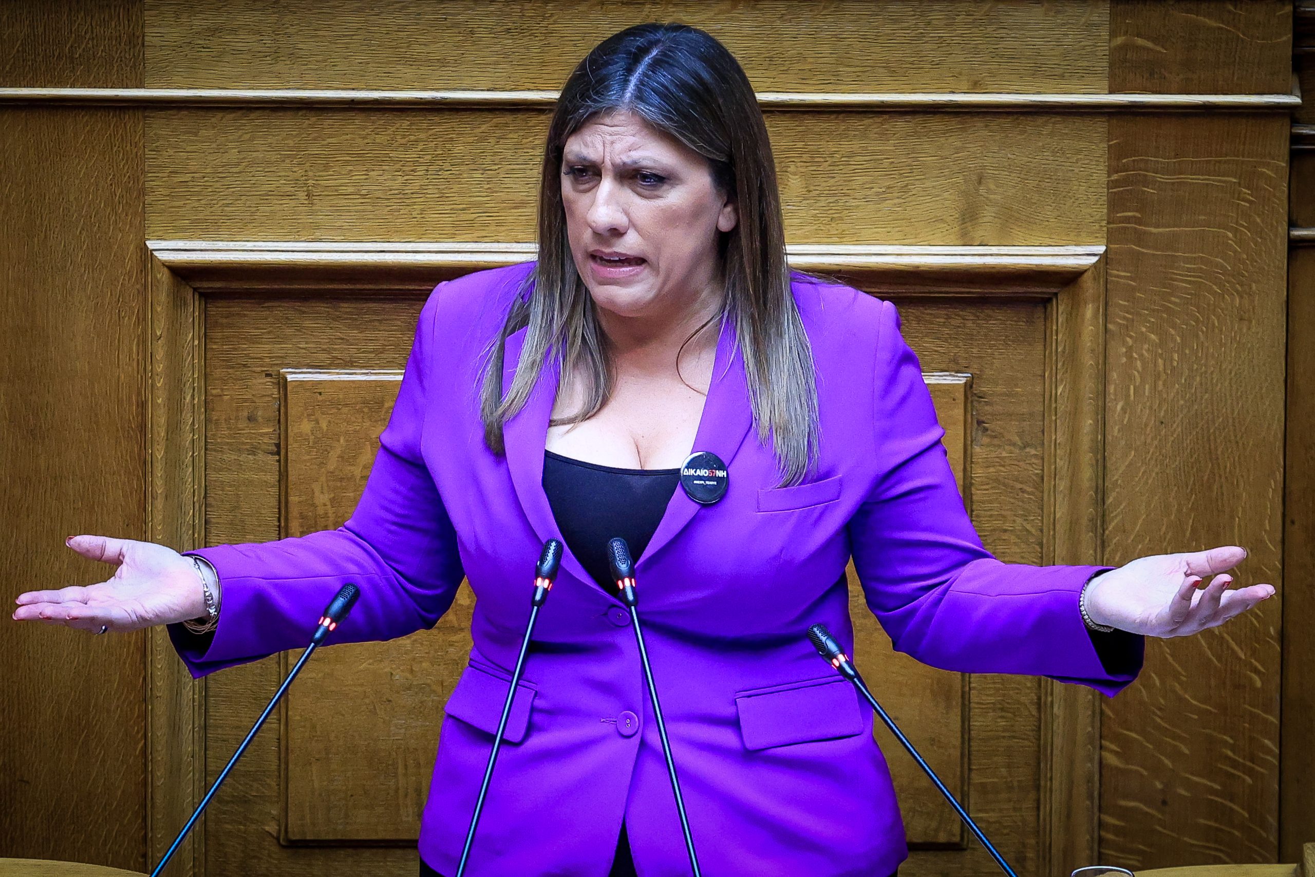 ΚΩΝΣΤΑΝΤΟΠΟΥΛΟΥ ΖΩΗ ΠΛΕΥΣΗ ΕΛΕΥΘΕΡΙΑΣ ΣΥΖΗΤΗΣΗ ΣΤΗΝ ΟΛΟΜΕΛΕΙΑ ΤΗΣ ΒΟΥΛΗΣ ΝΟΜΟΣΧΕΔΙΟΥ ΤΟΥ ΥΠΟΥΡΓΕΙΟΥ ΥΠΟΔΟΜΩΝ ΚΑΙ ΜΕΤΑΦΟΡΩΝ (ΓΙΩΡΓΟΣ ΚΟΝΤΑΡΙΝΗΣ/EUROKINISSI)