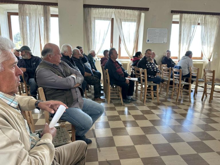 Κτηνοτρόφοι της Γορτυνίας ενημερώθηκαν για την ευλογιά των αιγοπροβάτων