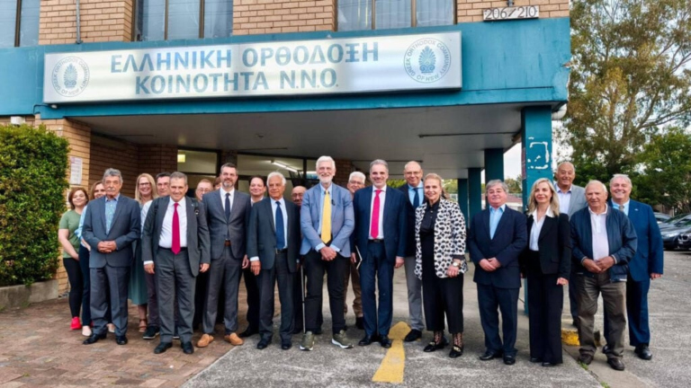 Περιοδεία ΥΦΥΠΕΞ Γ. Λοβέρδου σε Αυστραλία και Νέα Ζηλανδία – Επισκέφτηκε την Αρχιεπισκοπή και την Ελληνική Κοινότητα Σίδνεϊ