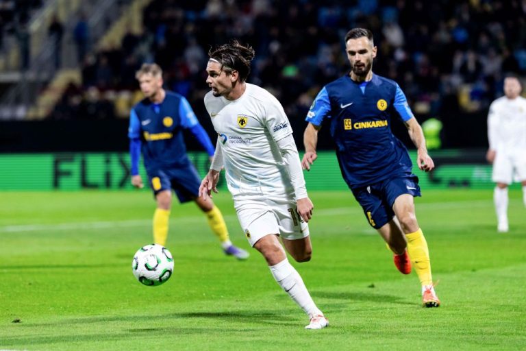Conference League: «Ναυάγιο» η ΑΕΚ στη Σλοβενία, παραδόθηκε με 3-1 στις «ορέξεις» της Τσέλιε