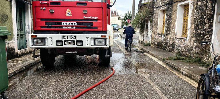 Μεσολόγγι: Βελτιωμένη η κατάσταση μετά τη χθεσινή βροχόπτωση – Επίθεση δέχθηκε εργαζόμενος του Δήμου