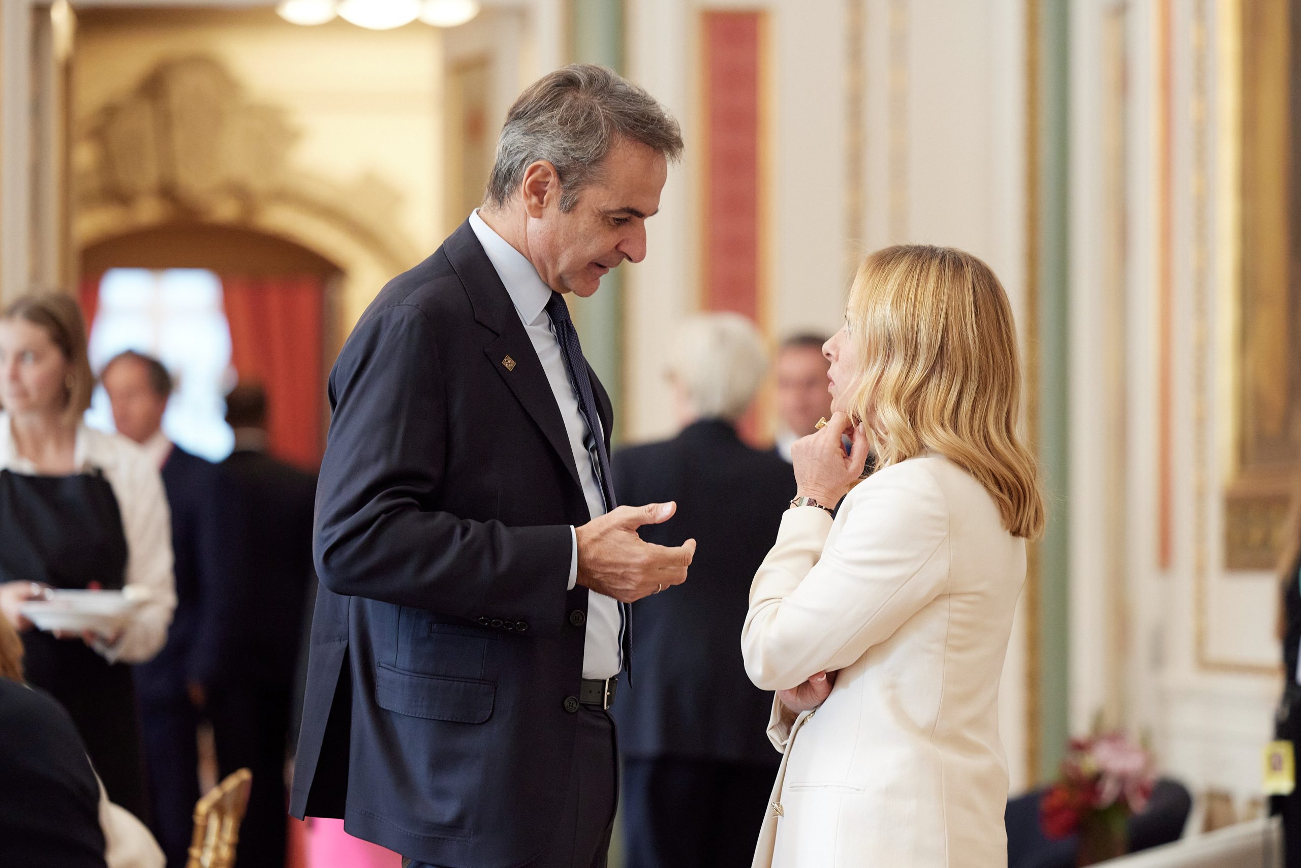 Ο ΠΡΩΘΥΠΟΥΡΓΟΣ ΚΥΡΙΑΚΟΣ ΜΗΤΣΟΤΑΚΗΣ ΣΤΗΝ ΑΤΥΠΗ ΣΥΝΟΔΟ ΤΟΥ ΕΥΡΩΠΑΪΚΟΥ ΣΥΜΒΟΥΛΙΟΥ ΣΤΗΝ ΔΑΝΙΑ (ΔΗΜΗΤΡΗΣ ΠΑΠΑΜΗΤΣΟΣ/ΓΡΑΦΕΙΟ ΤΥΠΟΥ ΠΡΩΘΥΠΟΥΡΓΟΥ/EUROKINISSI)
