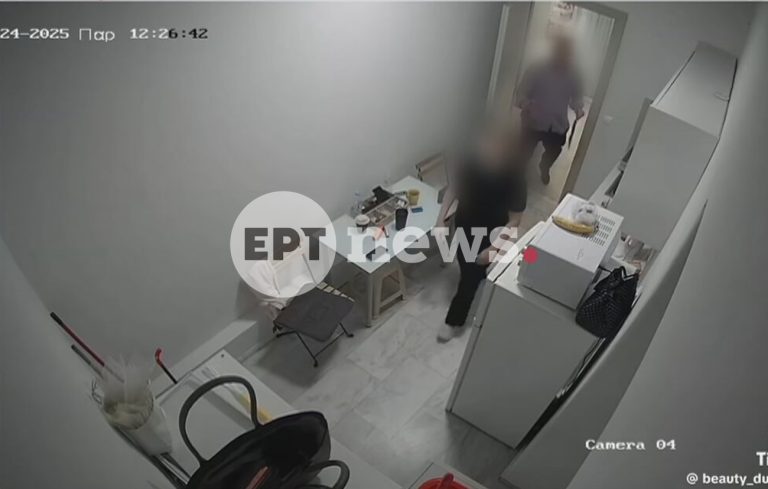 Αποκλειστικό βίντεο του ΕΡΤnews: Απατεώνας παριστάνει τον υγειονομικό υπάλληλο για να αποσπά χρήματα από επιχειρηματίες
