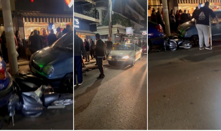Σοβαρό τροχαίο στο Περιστέρι: Κάμπριο έπεσε σε σταθμευμένο ΙΧ – Μια γυναίκα τραυματίσθηκε και ένα παιδί δύο ετών εγκλωβίστηκε κάτω από το αυτοκίνητο