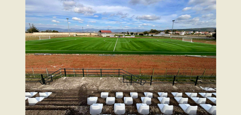 Ολοκληρώθηκε η ανακαίνιση του σταδίου Σαπών μέσω του Προγράμματος “Φιλόδημος ΙΙ”