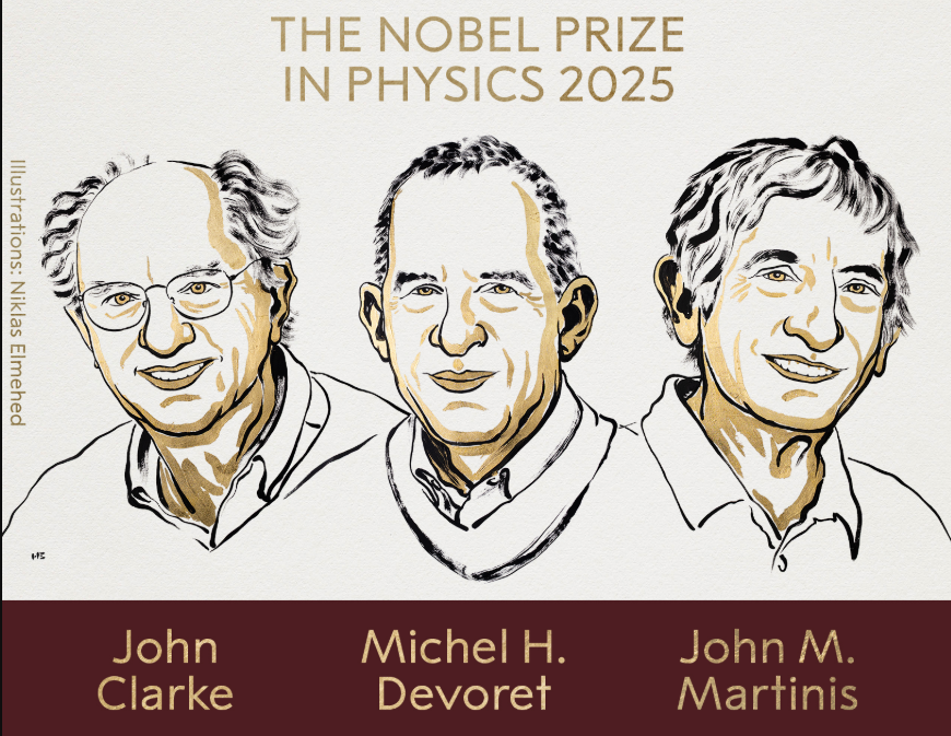 Στους John Clarke, Michel H. Devoret και John M. Martinis το Νόμπελ Φυσικής